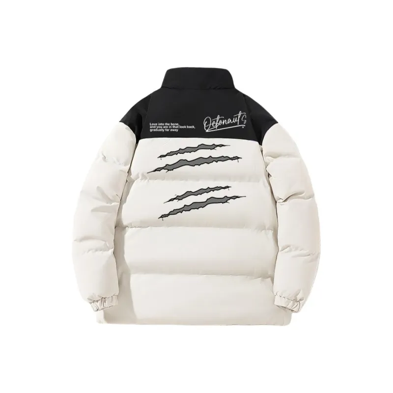 Small Columns Under The Sea Puffer Jacket Unisex-5