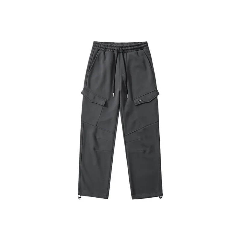 WOOD SOON Knitted Sports Pants Unisex-4
