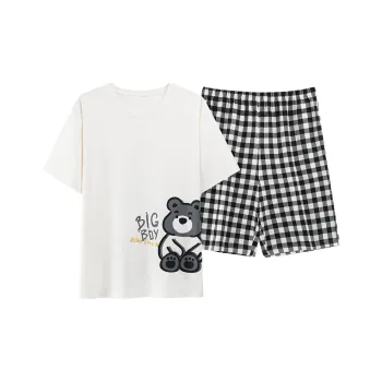 Qiao Ni Tong Pajama Set Men's Image Color