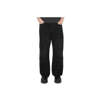 Misbhv Cargo Pants Men Black
