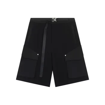 FANBIOU SS22 Loose Fit Shorts Unisex Black
