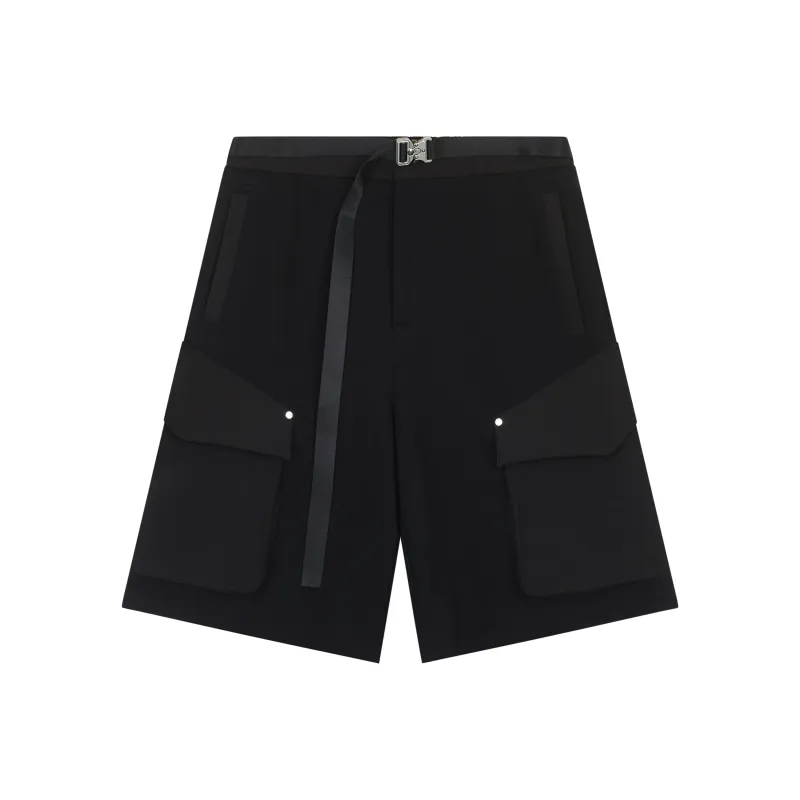 FANBIOU SS22 Loose Fit Shorts Unisex Black-0