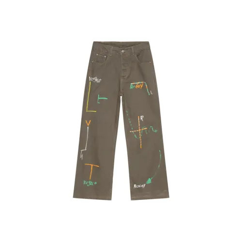 GDRX Jeans Unisex Light Blue