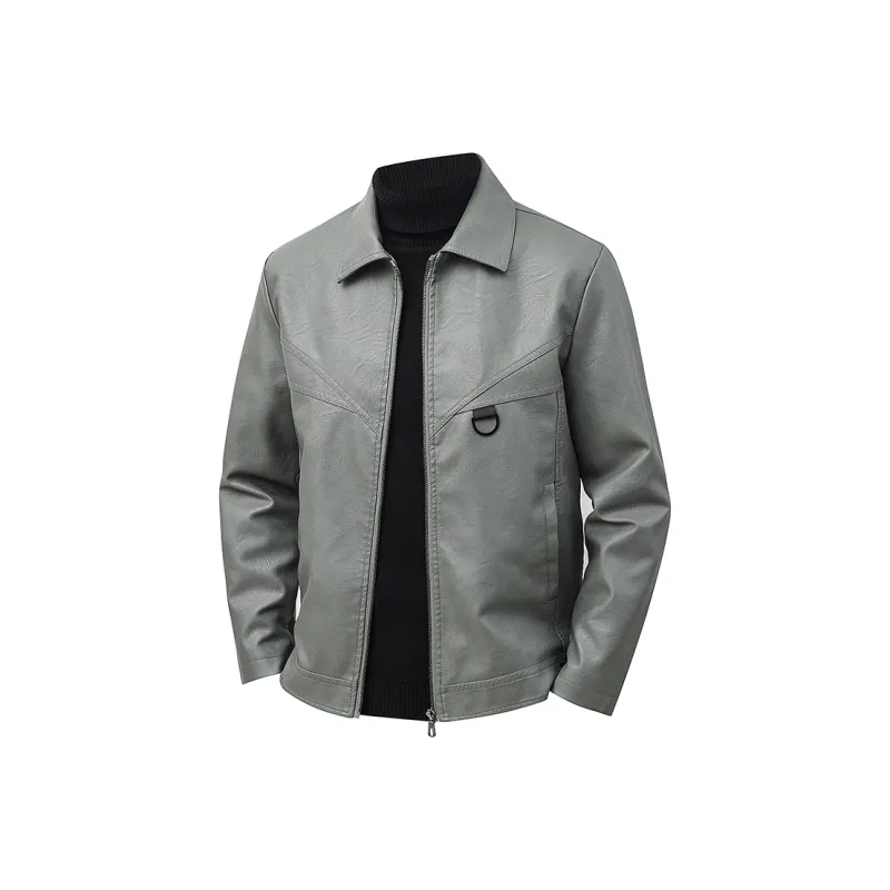 PIERRE CARDIN Leather Jacket Men's-0