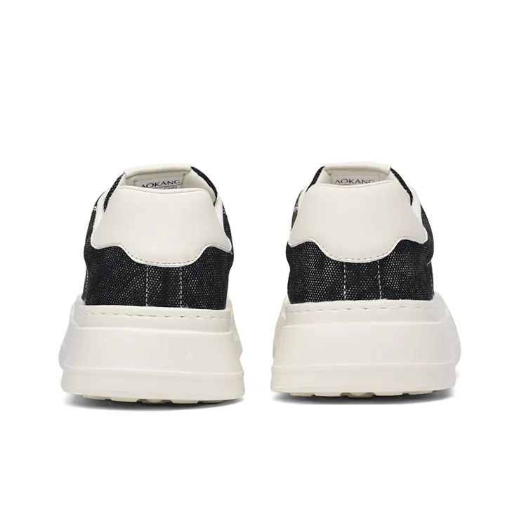 AOKANG Slip Resistant, Abrasion Resistant, Waterproof, And Breathable Lightweight Low Top Canvas Shoes Men's-3