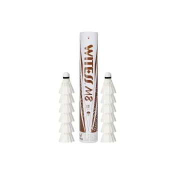 WITESS M8 12 Pack Duck Feather Competition Exclusive Shuttlecocks