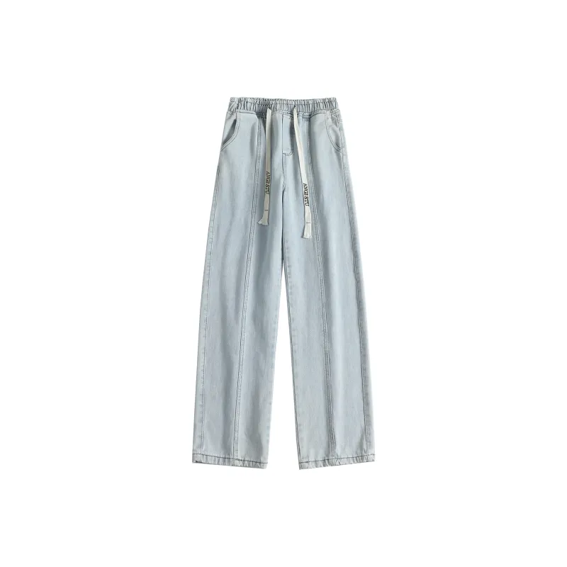 Ang2 Stu Jeans Unisex White Float-12
