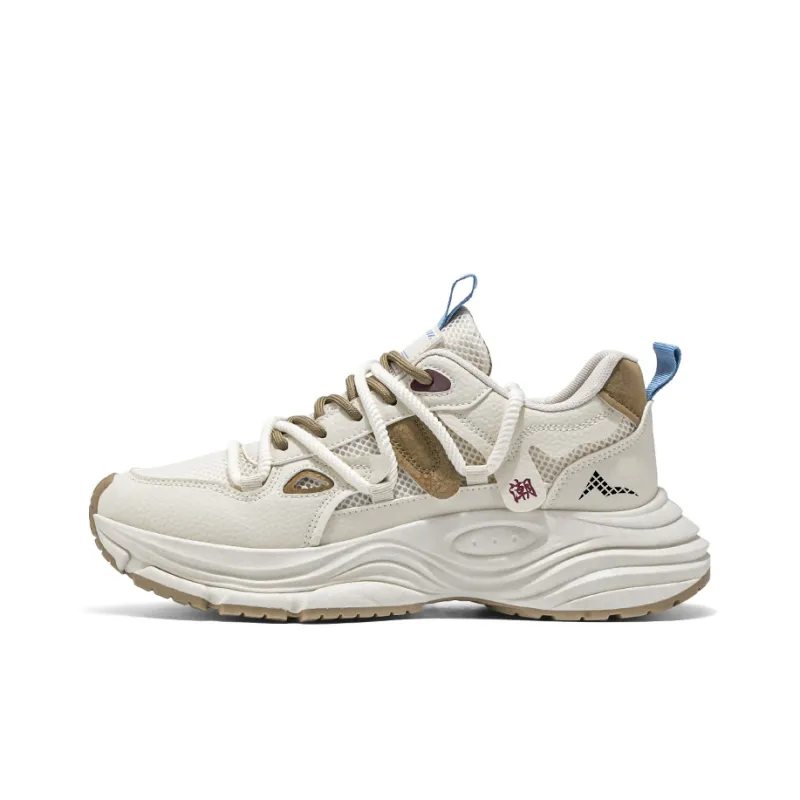ATONGMU Chunky Sneakers Unisex Low Top White/Orange/Beige/Khaki/White/Black-0