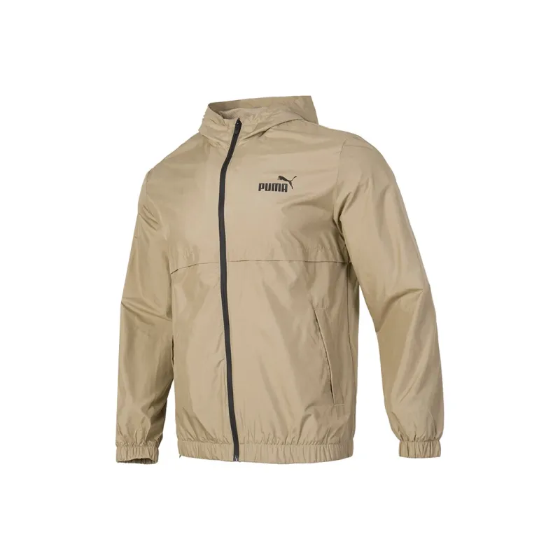 PUMA Jackets Men Brown-0