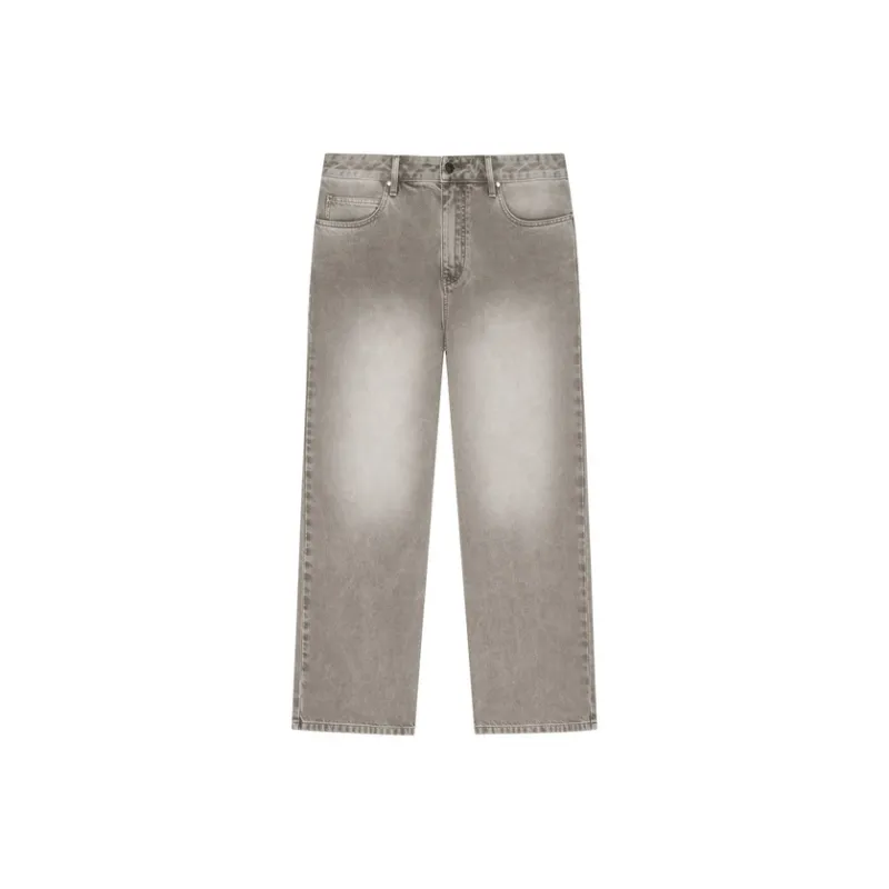 Nice Rice Jeans Unisex Khaki Gray-0