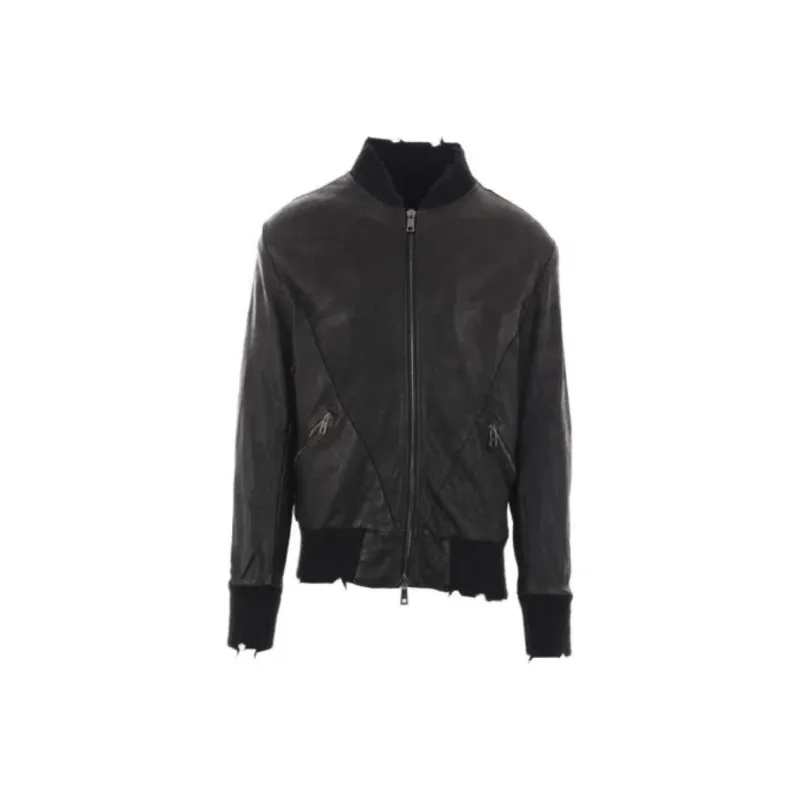 Giorgio Brato Zip up Leather Jacket-0