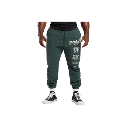 GYMSHARK Knitted Sweatpants Men's Green