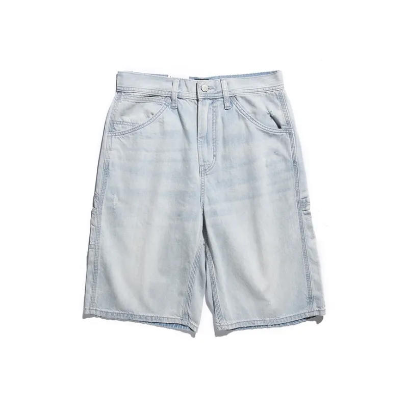 Lee Denim Shorts Men's Light Blue-0