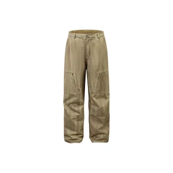 8FF Casual Pants Unisex Khaki