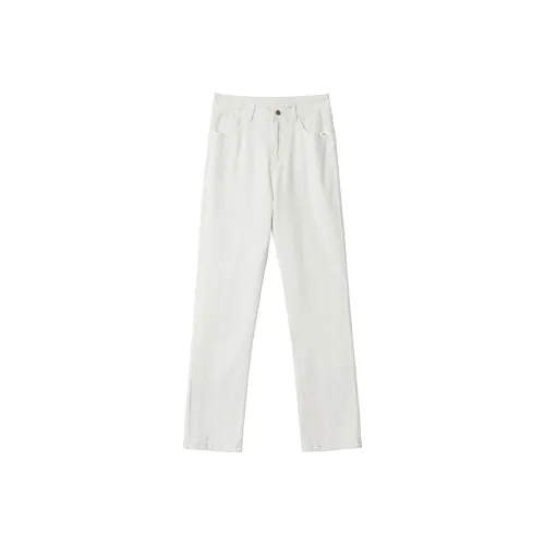 FASTFISH Jeans Unisex White