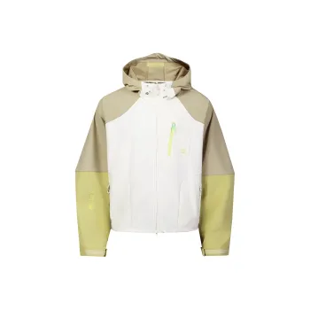GUUKA TECH Trench Coat Unisex Milk White