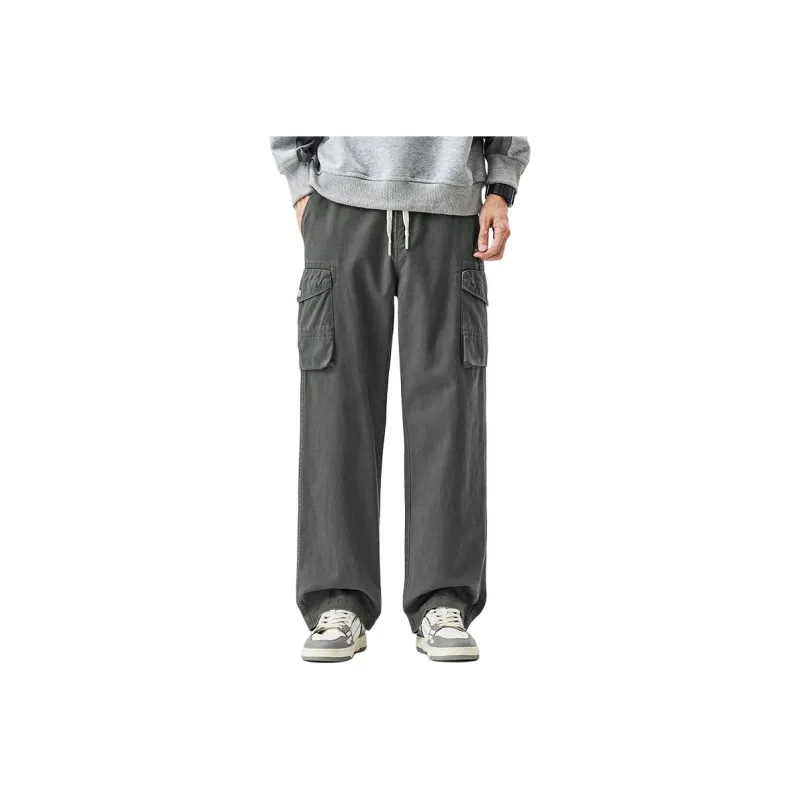 WOOD SOON Casual Pants Unisex-4