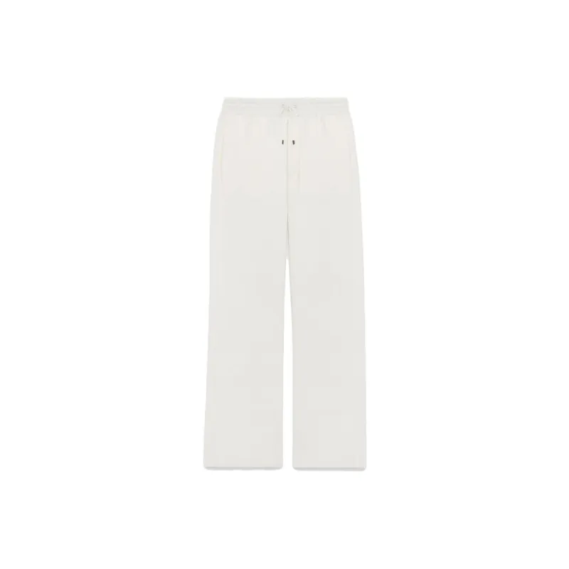 SAINT LAURENT Solid Color Tie-Up Lace-Up Mid-Rise Straight Fit Men's Casual Pants-0