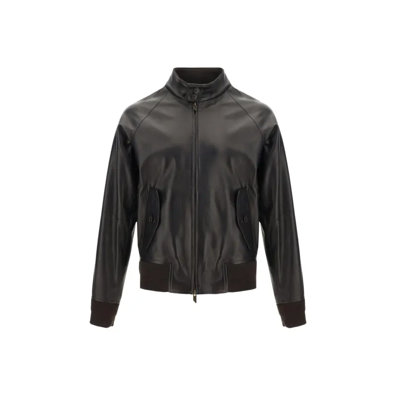 SALVATORE SANTORO Zip up Bomber Jacket-0