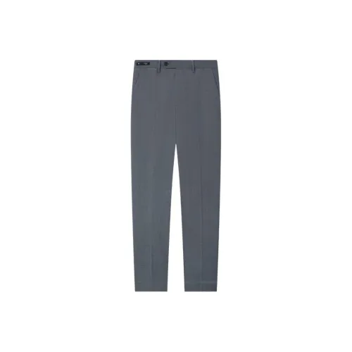 Jiumuwang Men's Pants Expert Suit Trouser Men's Gray+Slim Fit