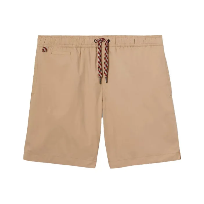 Burberry Casual Shorts Men Khaki-0