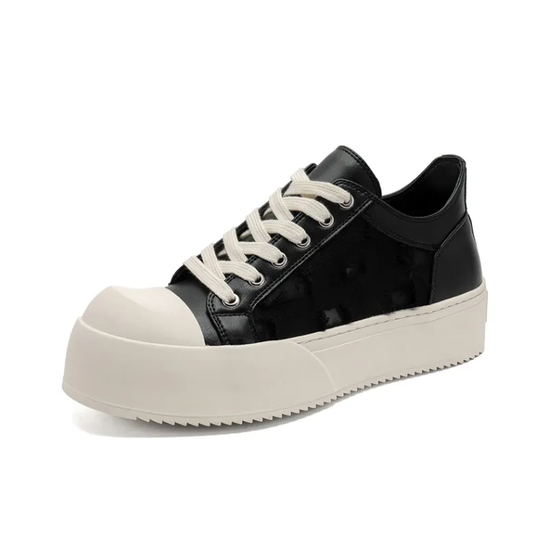 Ritai Slip Resistant, Abrasion Resistant, Breathable Low Top Skateboard Shoes Unisex-8