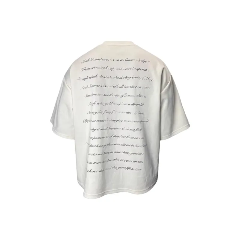 WELTER EXPERIMENT T Shirt Unisex White-1