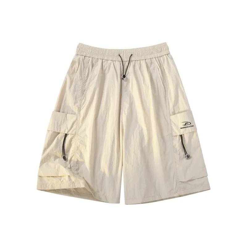 Warrior Huichao Riding The Wind Collection Cargo Shorts Unisex Purple-21