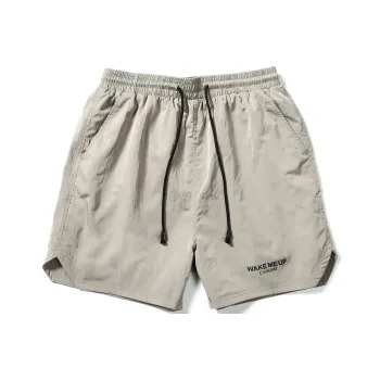 CHINISM Casual Shorts Unisex Khaki Gray