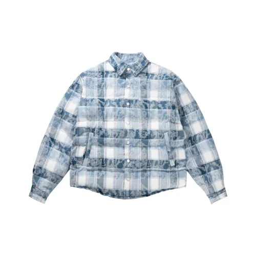 GEOFFREY B. SMALL Puffer Jacket Unisex Blue