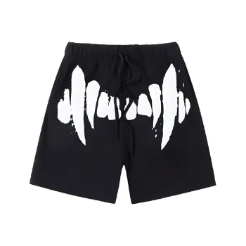 MIRACLE KILL Casual Shorts Unisex Black