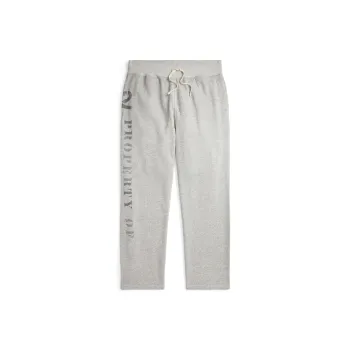 Polo Ralph Lauren FW24 Knitted Sports Pants Men's Gray