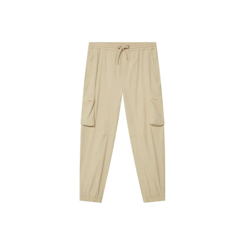 Reebok Casual Pants Men Khaki-0