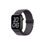Parachute Snap Buckle Woven Strap, Space Gray
