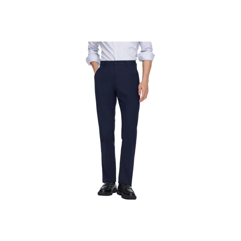 GOLDLION Suit Trouser Men's Blue Gray-0