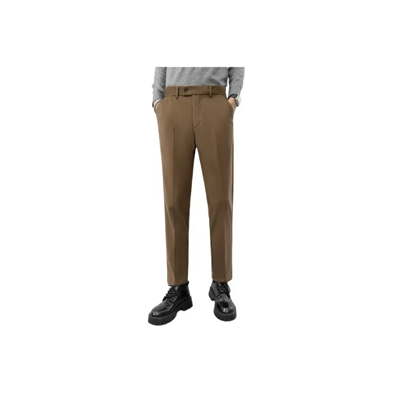 Izex Suit Trouser Unisex Coffee-0