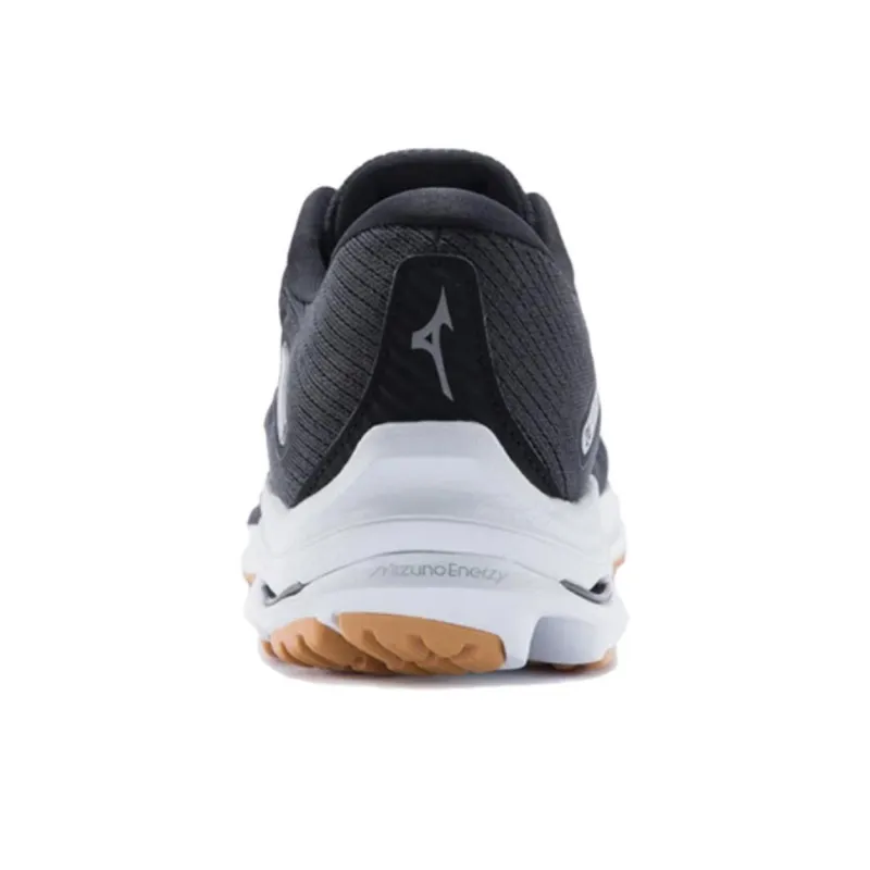 Mizuno Women's Wave Rider 24 Wide 'Grey Black'-1