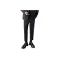 Gray Ankle-Length Pants Fleece-Lined