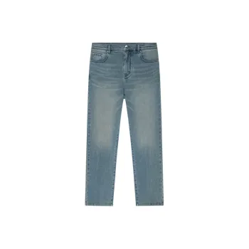 Nice Rice Jeans Unisex Washed Blue