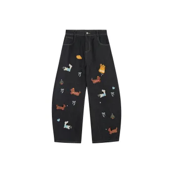 GBXM Jeans Unisex Black