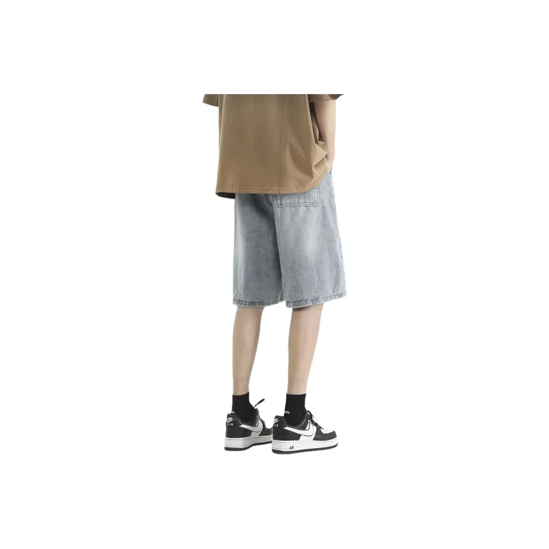 CREAZIONI LA FANTASIA E MOBILE Denim Shorts Unisex-9