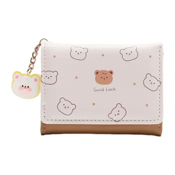 REDOO PU Wallet Women's White/Pink/Purple/Green