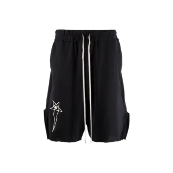 RICK OWENS/RO x Champion Casual Shorts Men's Black