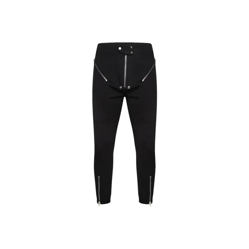 RICK OWENS Zipper detailing Skinny Trousers-0