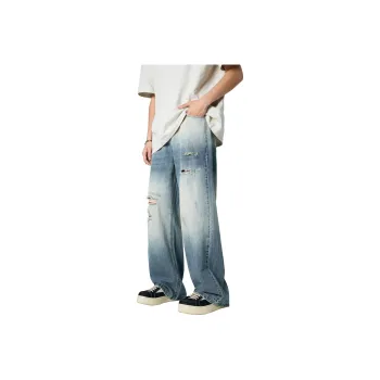 KM Jeans Unisex Vintage Light Blue