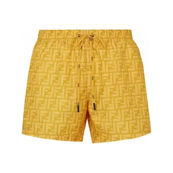 FENDI Casual Shorts Men's Yellow
