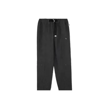 PUMA Casual Pants Unisex Charcoal Black