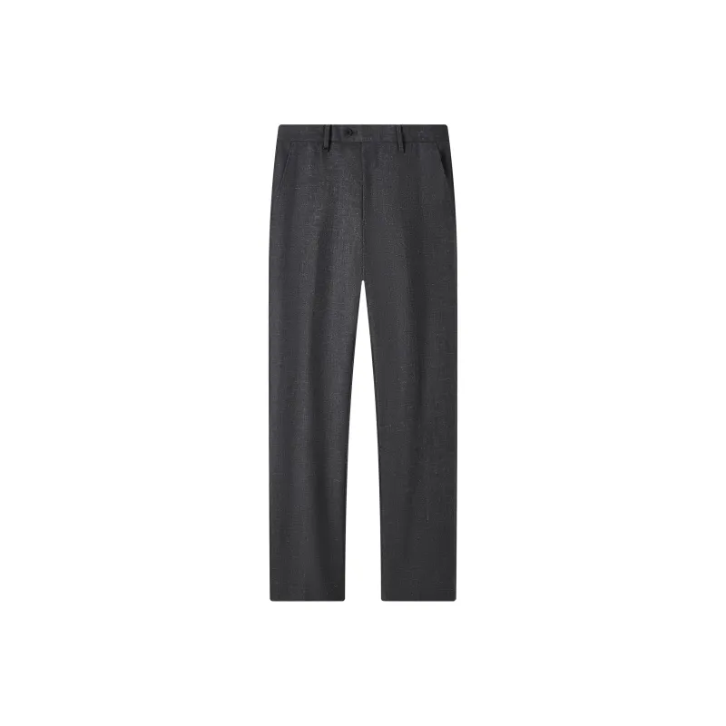 Jiumuwang Men's Pants Expert Suit Trouser Men's Taupe-0