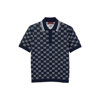GUCCI GG jacquard Polo Shirt