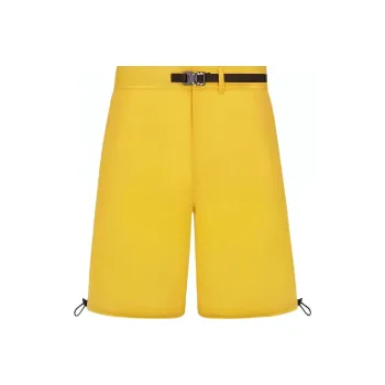 DIOR Quarterly New Products Casual Shorts Men Yellow